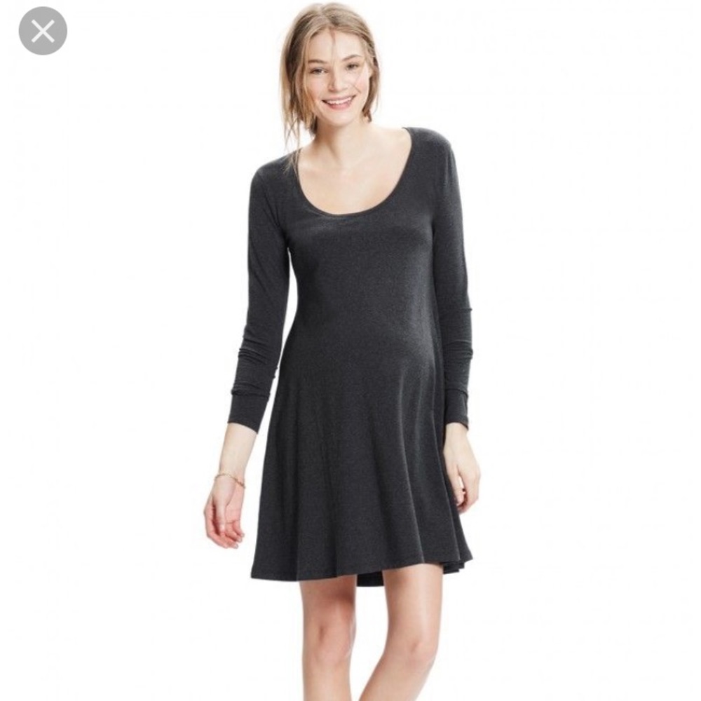 Hatch a-line maternity dress